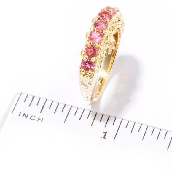 Pink Tourmaline ring - Picture 8 of 8